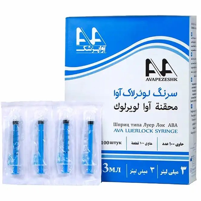سرنگ ۳ سی سی سرپیچی اوا